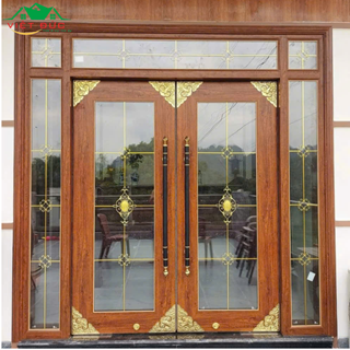 CỬA NHÔM THỦY LỰC TRANG TRÍ NAN ĐỒNG